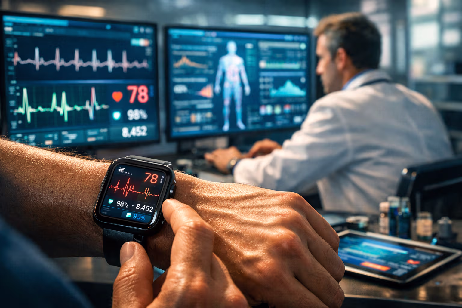 The Future of Data-Driven Healthcare and Wearable Electronics