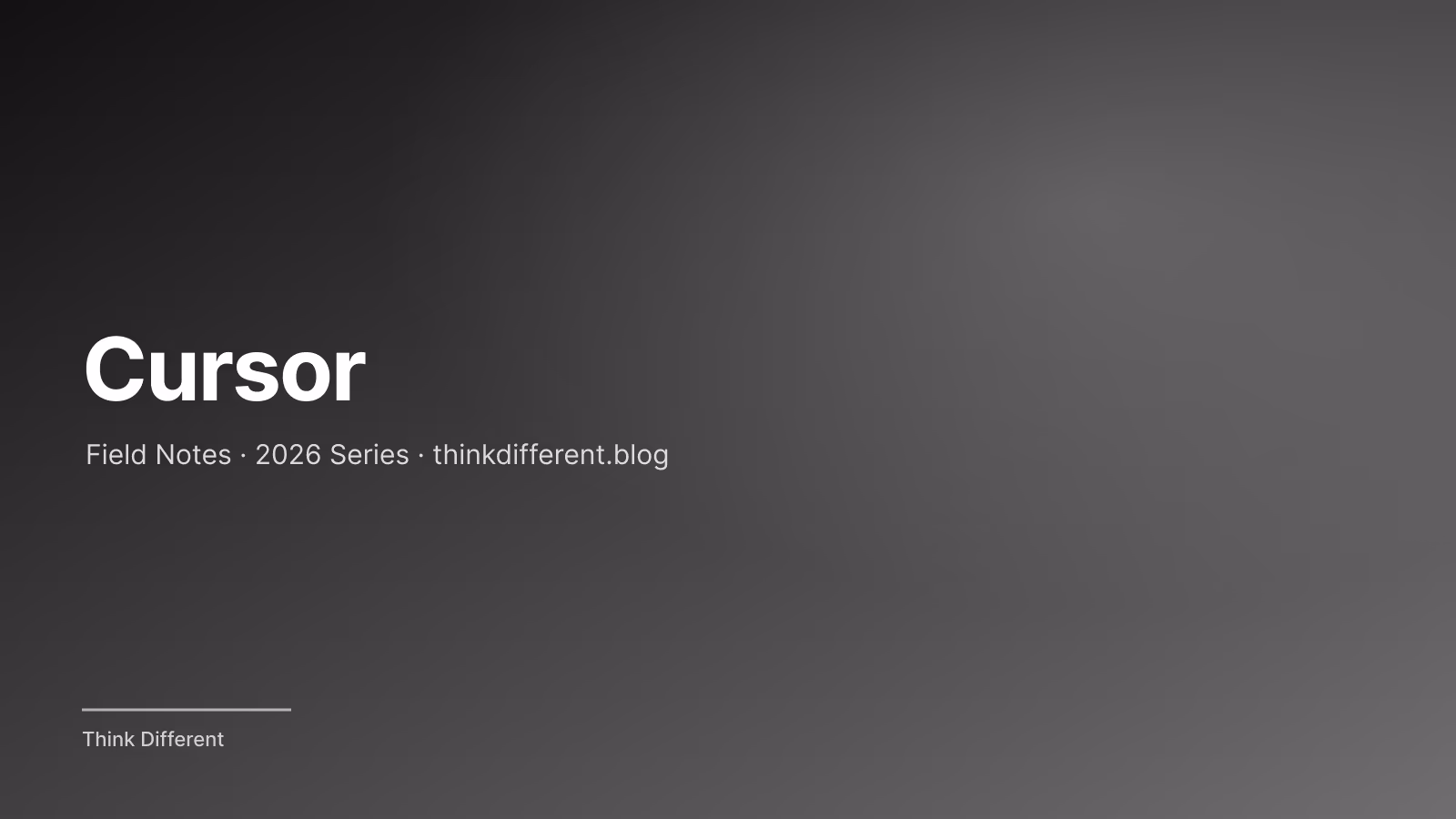 Cursor: Writing .cursorrules that actually stay short and enforceable
