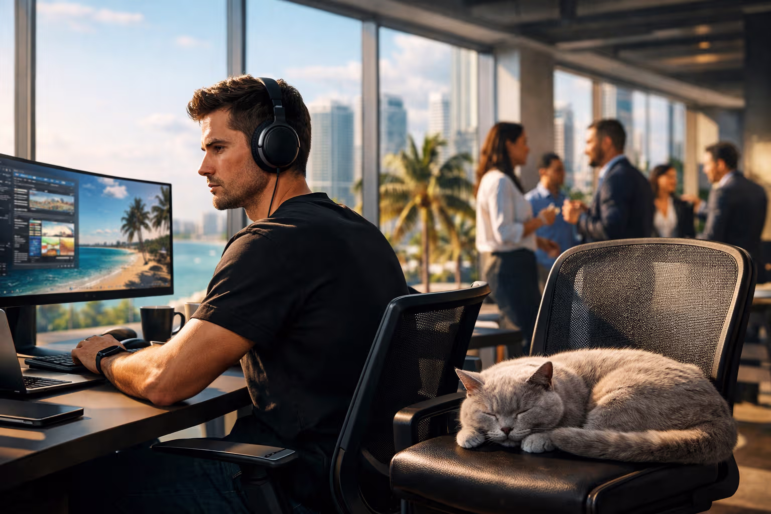 ANC Headphones for Open Office Survival: Is the Sony WH-1000XM5 Still King?