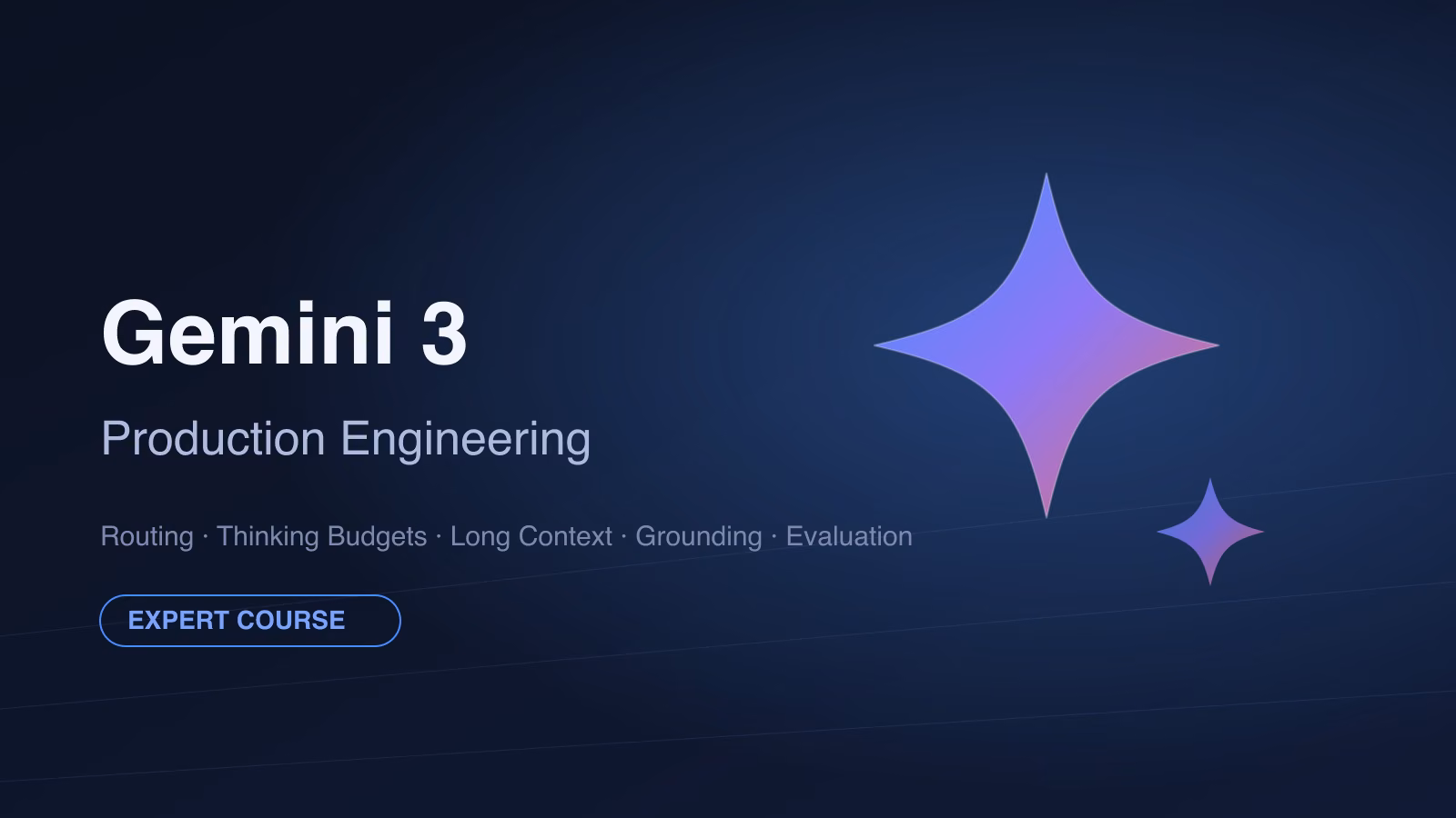 Gemini 3 Production Engineering