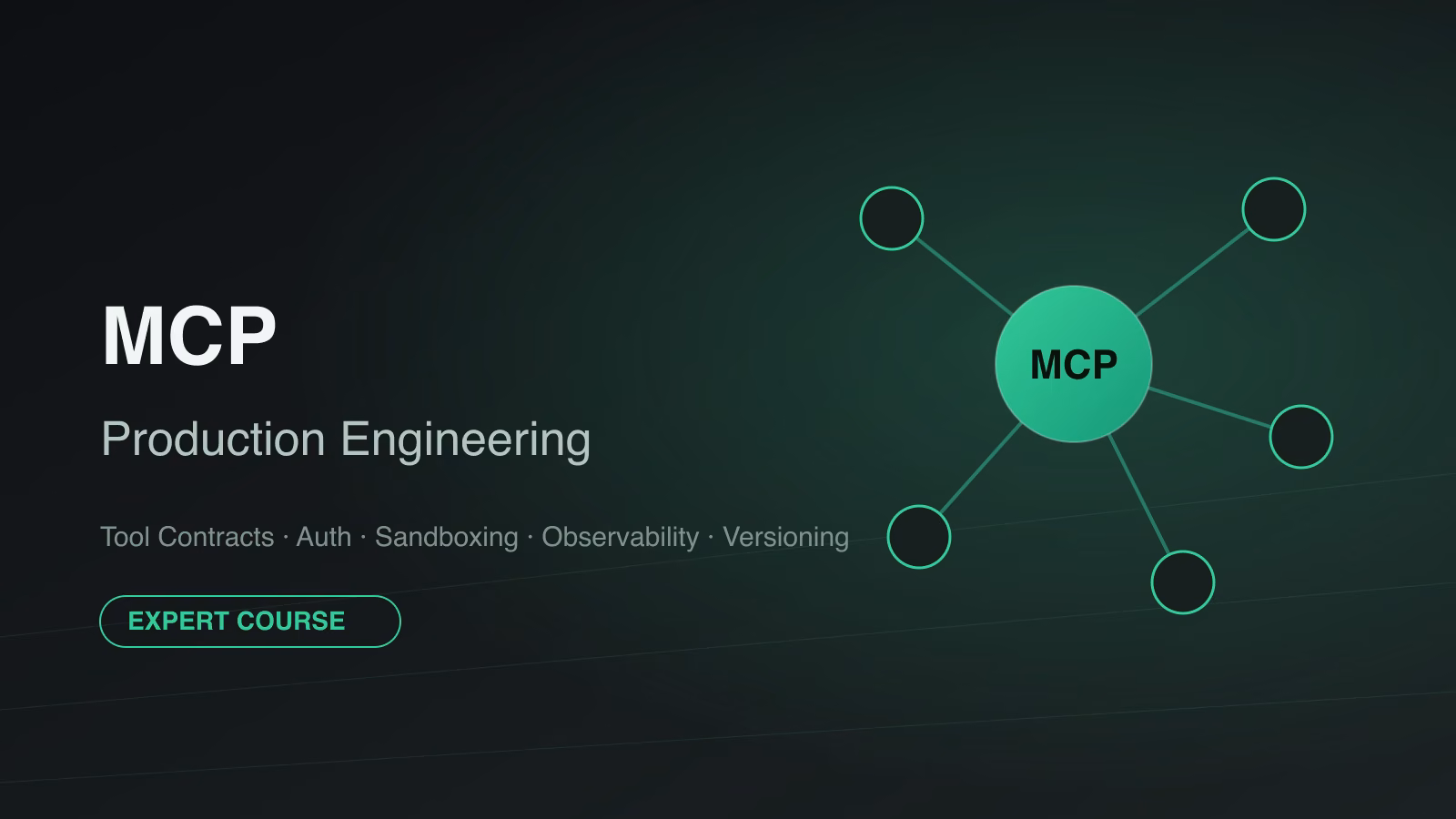MCP Production Engineering