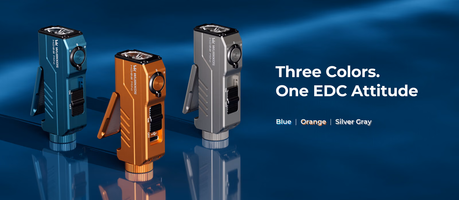 The HD02 Mini colours