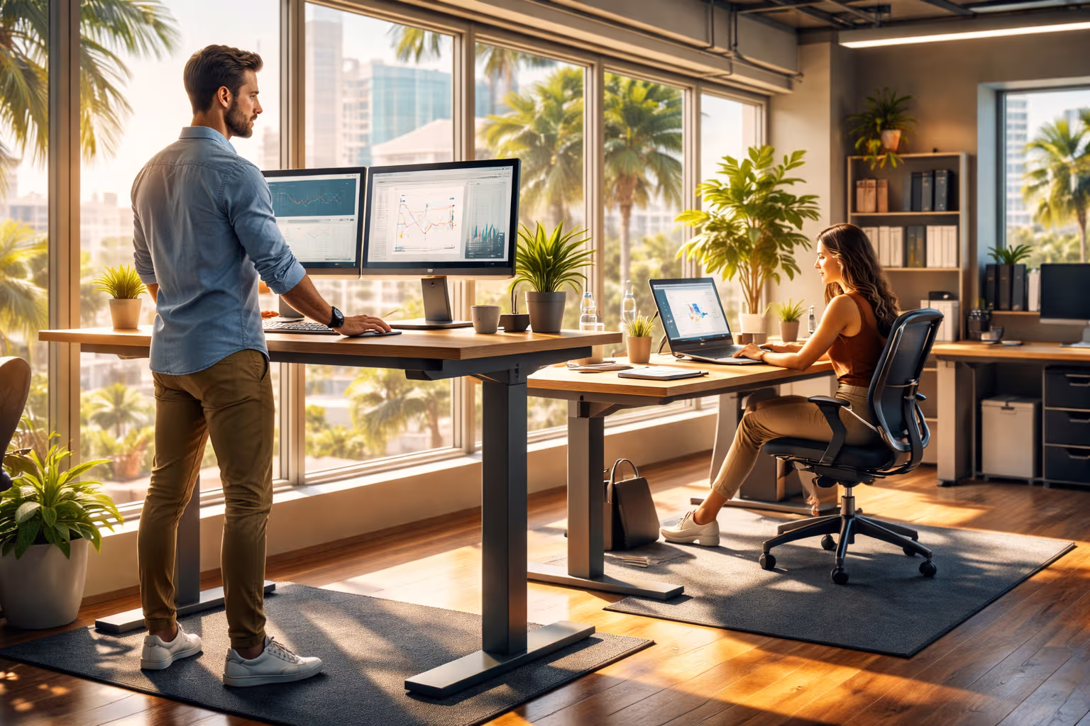 Standing Desks: Alternating Positions at Work – Trend or Real Benefit?
